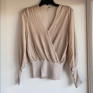 Long sleeve blouse